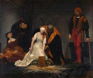 Execution of Jane Grey by Paul Delaroche
