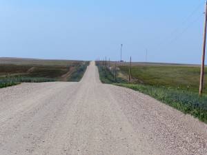 40 km p grus i South Dakota