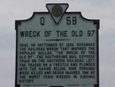 Historical marker in Danville, Virginia