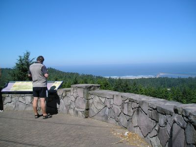 Me, watching the pacific