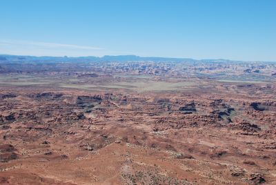 Udsigt fra Needles Overlook.